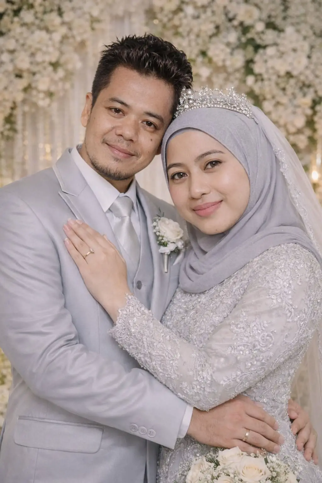 Foto couple - pengantin pria dan wanita